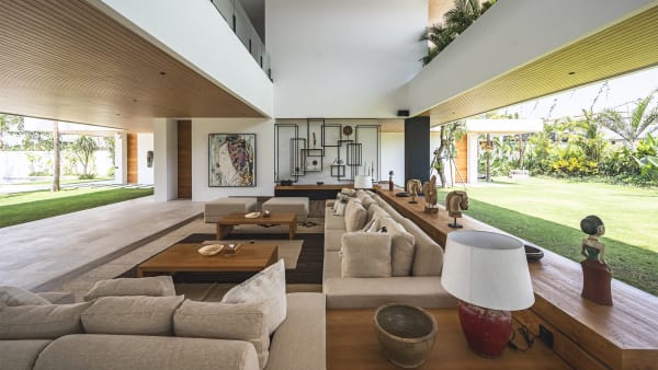 Elite Havens - Villa Nica Bali Indonesia - Cool high cieling living area